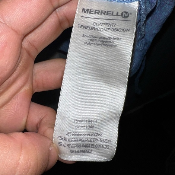 Merrell Long Sleeve Hooded Cowl Neck Sweatshirt - Picture 5 of 7